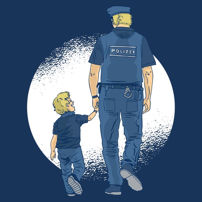 Police Father Toddler T-Shirt