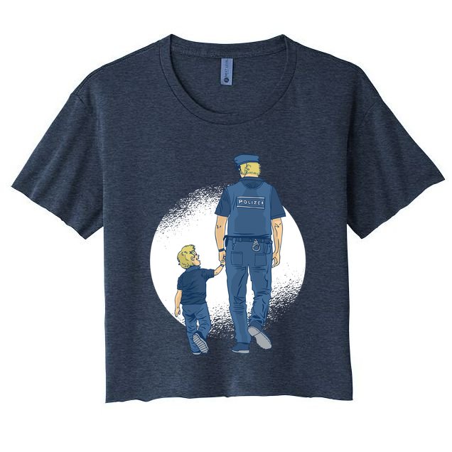 Police Father Crop Top