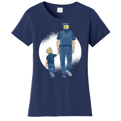 Police Father Women's T-Shirt