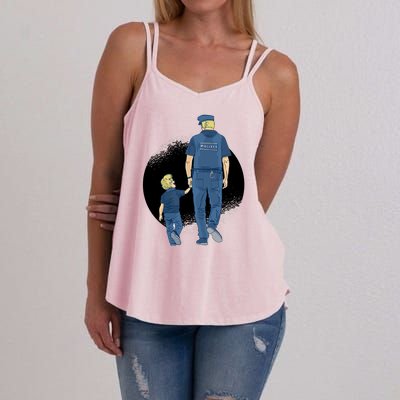 Police Father Women's Strappy Tank