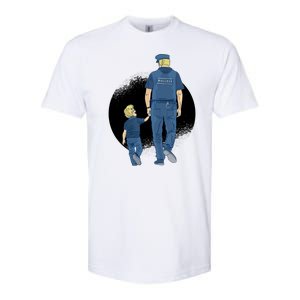 Police Father Softstyle CVC T-Shirt