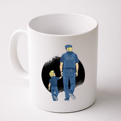 Police Father Coffee Mug