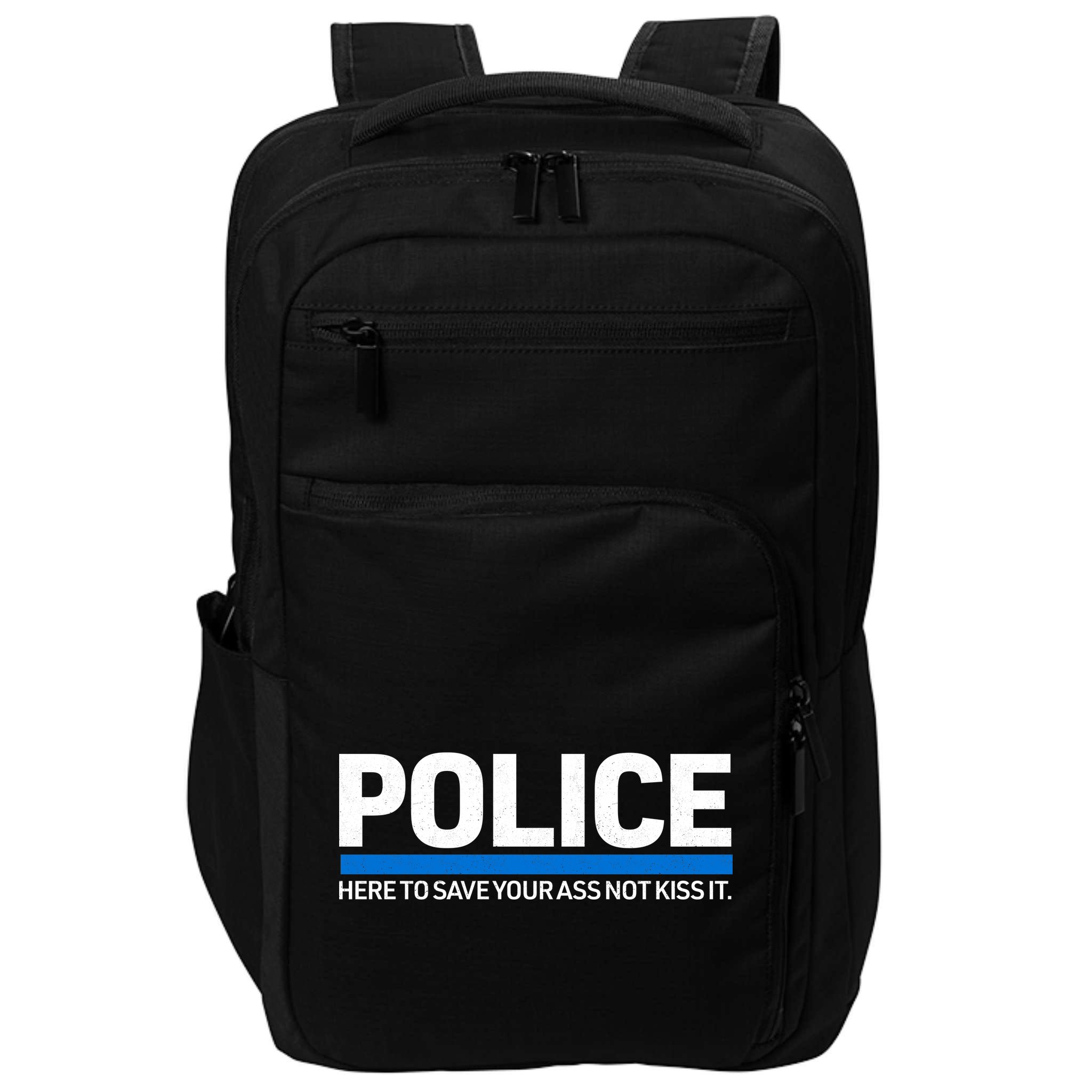 Police Here to Save Lives Impact Tech Backpack