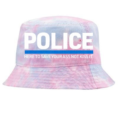 Police Here to Save Lives Tie-Dyed Bucket Hat