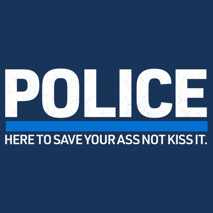Police Here to Save Lives Flatbill Hat