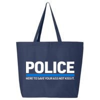 Police Here to Save Lives 25L Jumbo Tote