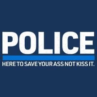 Police Here to Save Lives Baby Bodysuit