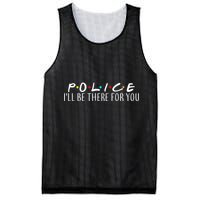 Police I'll Be There For You Mesh Reversible Basketball Jersey Tank