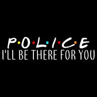 Police I'll Be There For You Mesh Reversible Basketball Jersey Tank