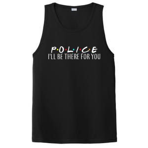 Police I'll Be There For You PosiCharge Competitor Tank