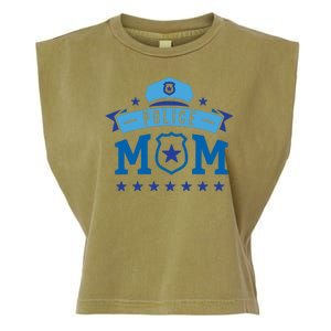 Police Mom Garment-Dyed Women's Muscle Tee