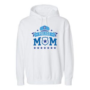 Police Mom Garment-Dyed Fleece Hoodie