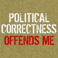 Political Corectness Offends Me Garment-Dyed Women's Muscle Tee