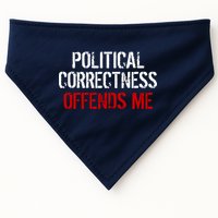Political Corectness Offends Me USA-Made Doggie Bandana