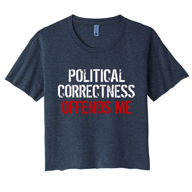 Political Corectness Offends Me Crop Top