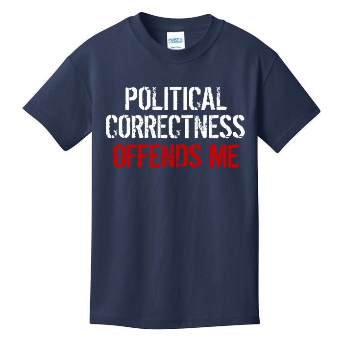 Political Corectness Offends Me Kids T-Shirt