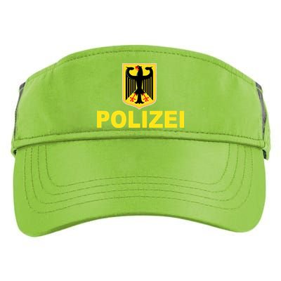 Polizei German Flag Adult Drive Performance Visor