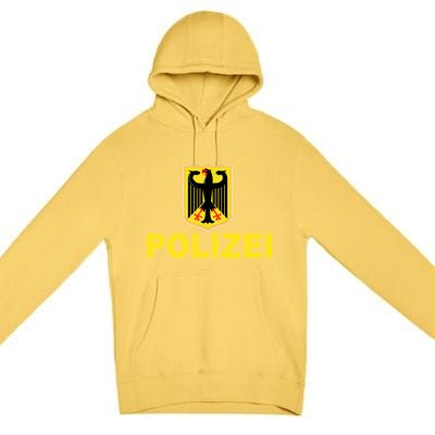 Polizei German Flag Premium Pullover Hoodie