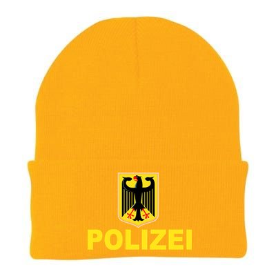 Polizei German Flag Knit Cap Winter Beanie