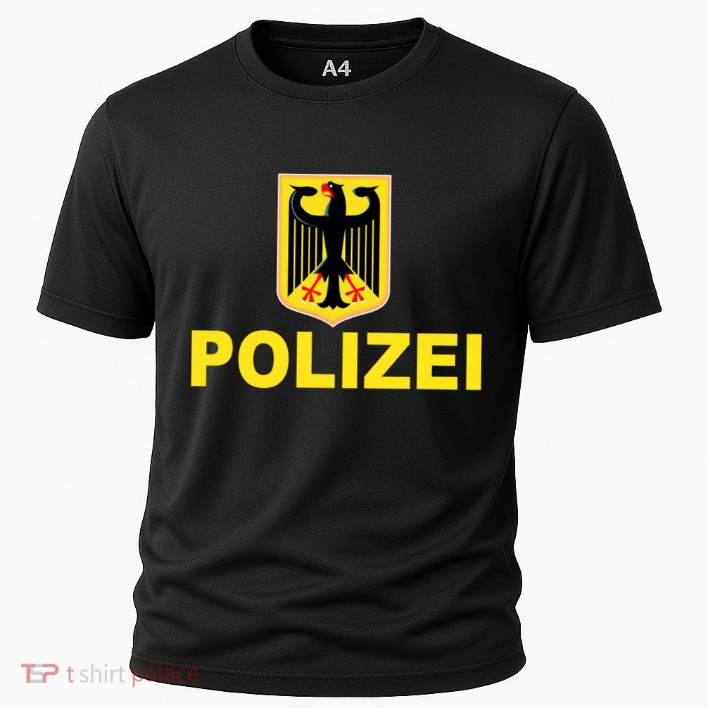 Polizei German Flag Performance Shirt