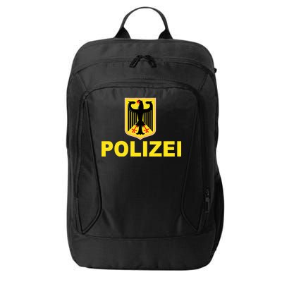 Polizei German Flag City Backpack