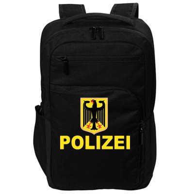 Polizei German Flag Impact Tech Backpack