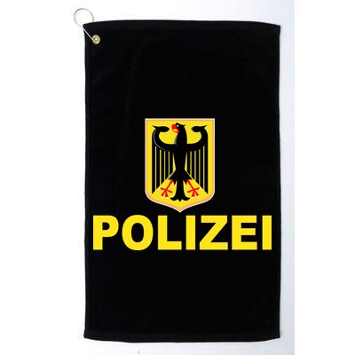 Polizei German Flag Golf Towel