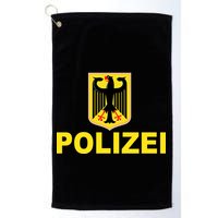 Polizei German Flag Golf Towel