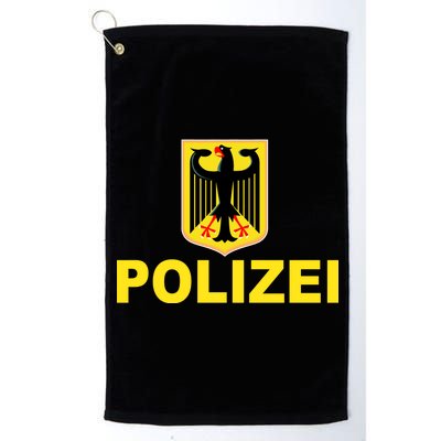 Polizei German Flag Platinum Collection Golf Towel