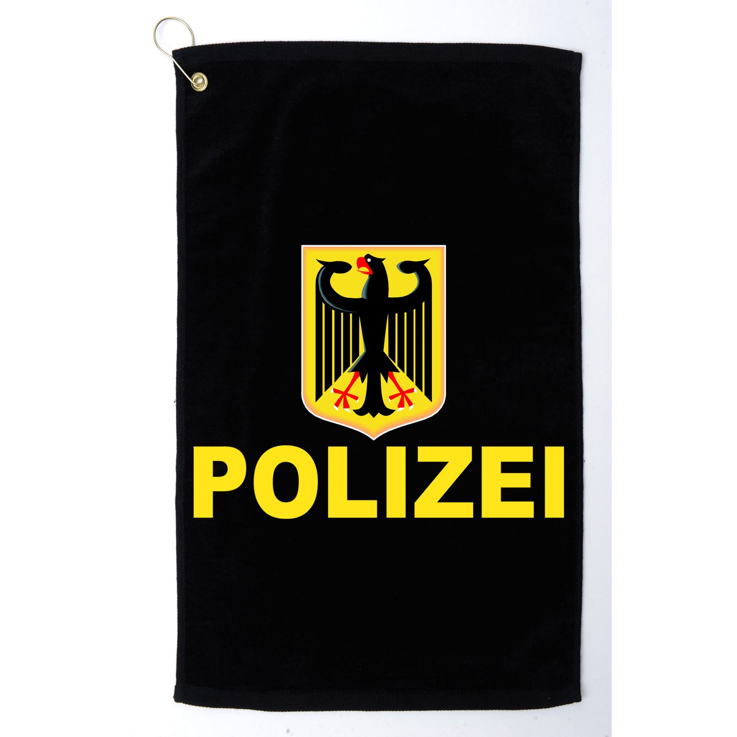 Polizei German Flag Golf Towel