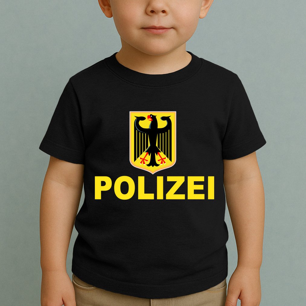 Polizei German Flag Toddler T-Shirt
