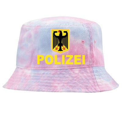 Polizei German Flag Tie-Dyed Bucket Hat