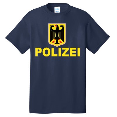 Polizei German Flag Tall T-Shirt