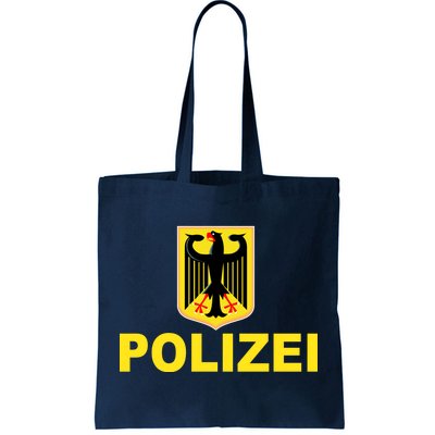 Polizei German Flag Tote Bag