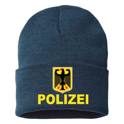 Polizei German Flag Sustainable Knit Beanie