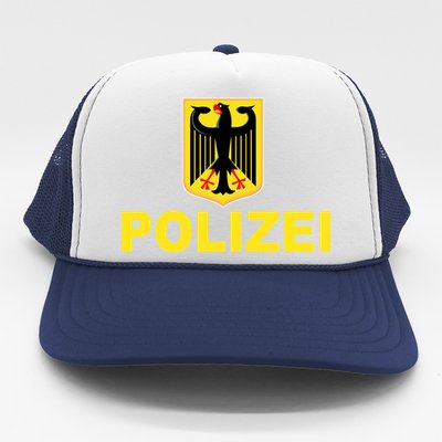 Polizei German Flag Trucker Hat