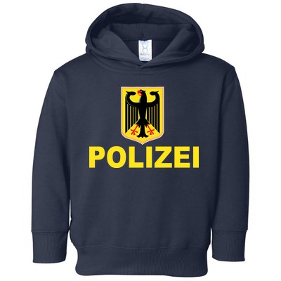 Polizei German Flag Toddler Hoodie