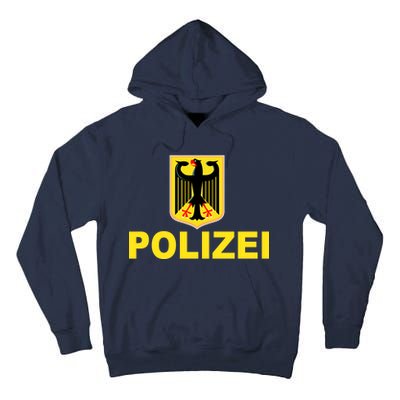 Polizei German Flag Tall Hoodie