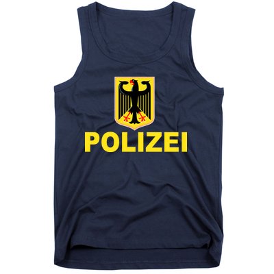 Polizei German Flag Tank Top