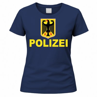 Polizei German Flag Women's T-Shirt