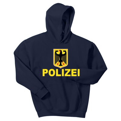 Polizei German Flag Kids Hoodie