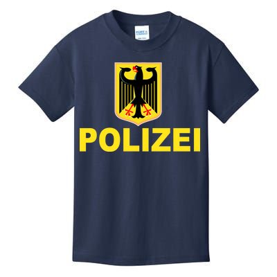 Polizei German Flag Kids T-Shirt