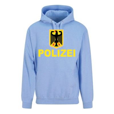 Polizei German Flag Unisex Surf Hoodie