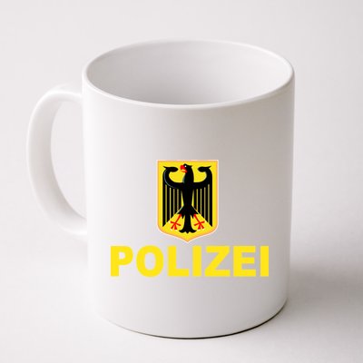 Polizei German Flag Coffee Mug