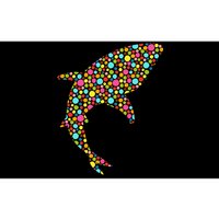 Polka Dot Shark International Dot Day Bumper Sticker