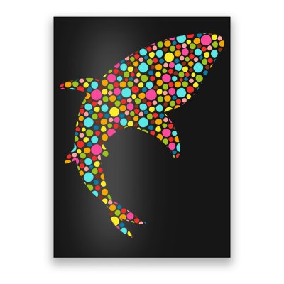 Polka Dot Shark International Dot Day Poster