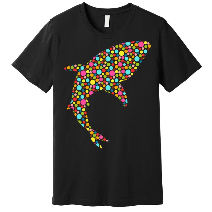 Polka Dot Shark International Dot Day Premium T-Shirt