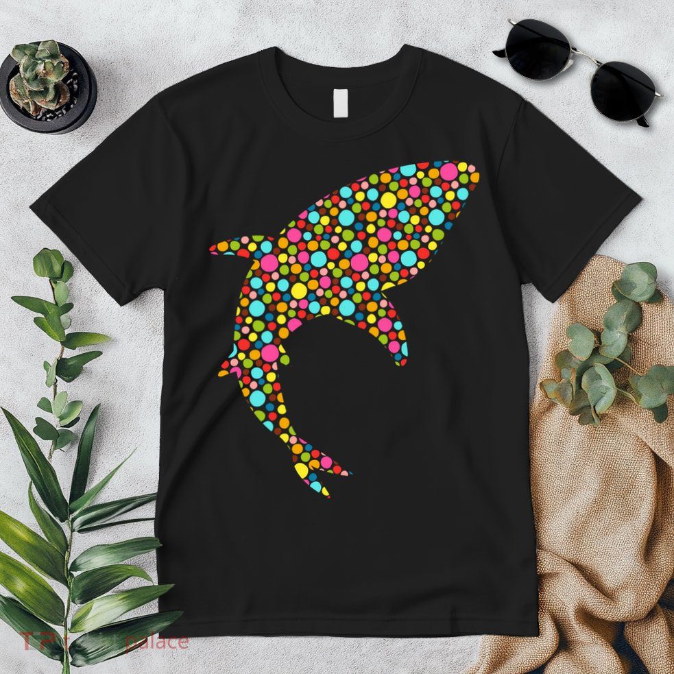 Polka Dot Shark International Dot Day Premium T-Shirt