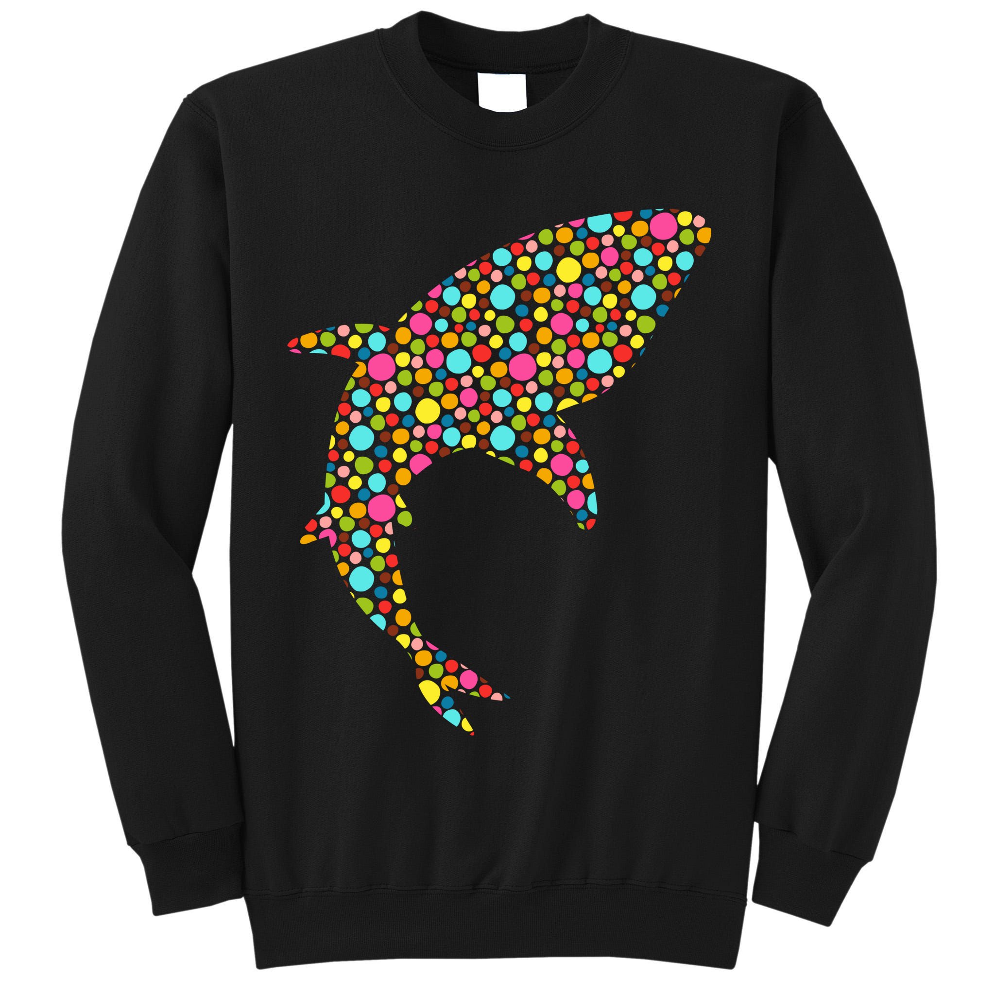 Polka Dot Shark International Dot Day Tall Sweatshirt