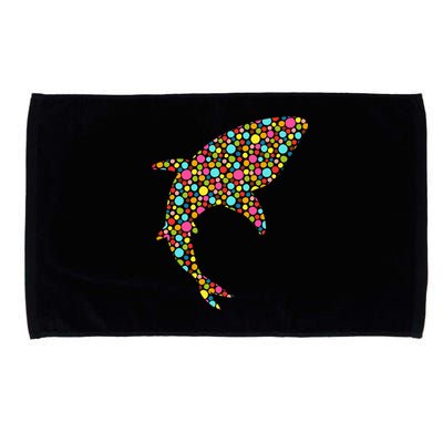 Polka Dot Shark International Dot Day Microfiber Hand Towel